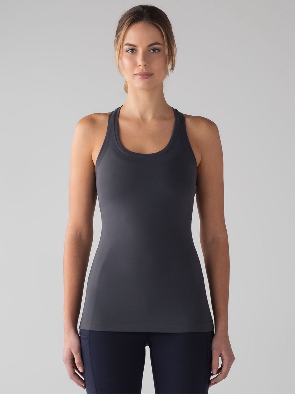Lululemon Women's Black Racerback Tank Top size 6